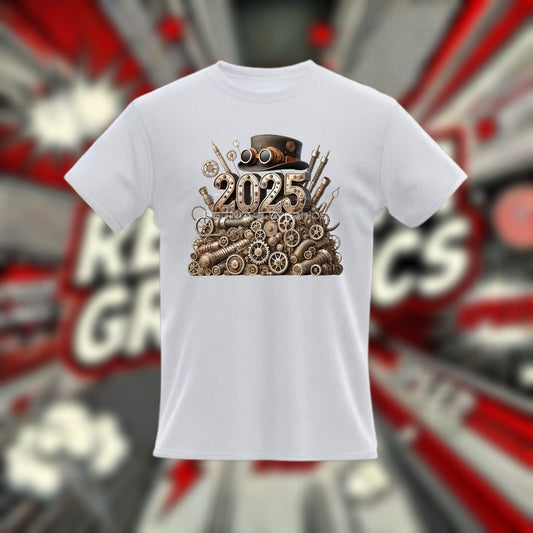 2025 New Year T-Shirts (Steampunk 1)