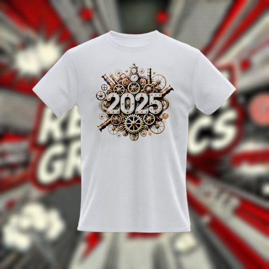 2025 New Year T-Shirts (Steampunk 2)