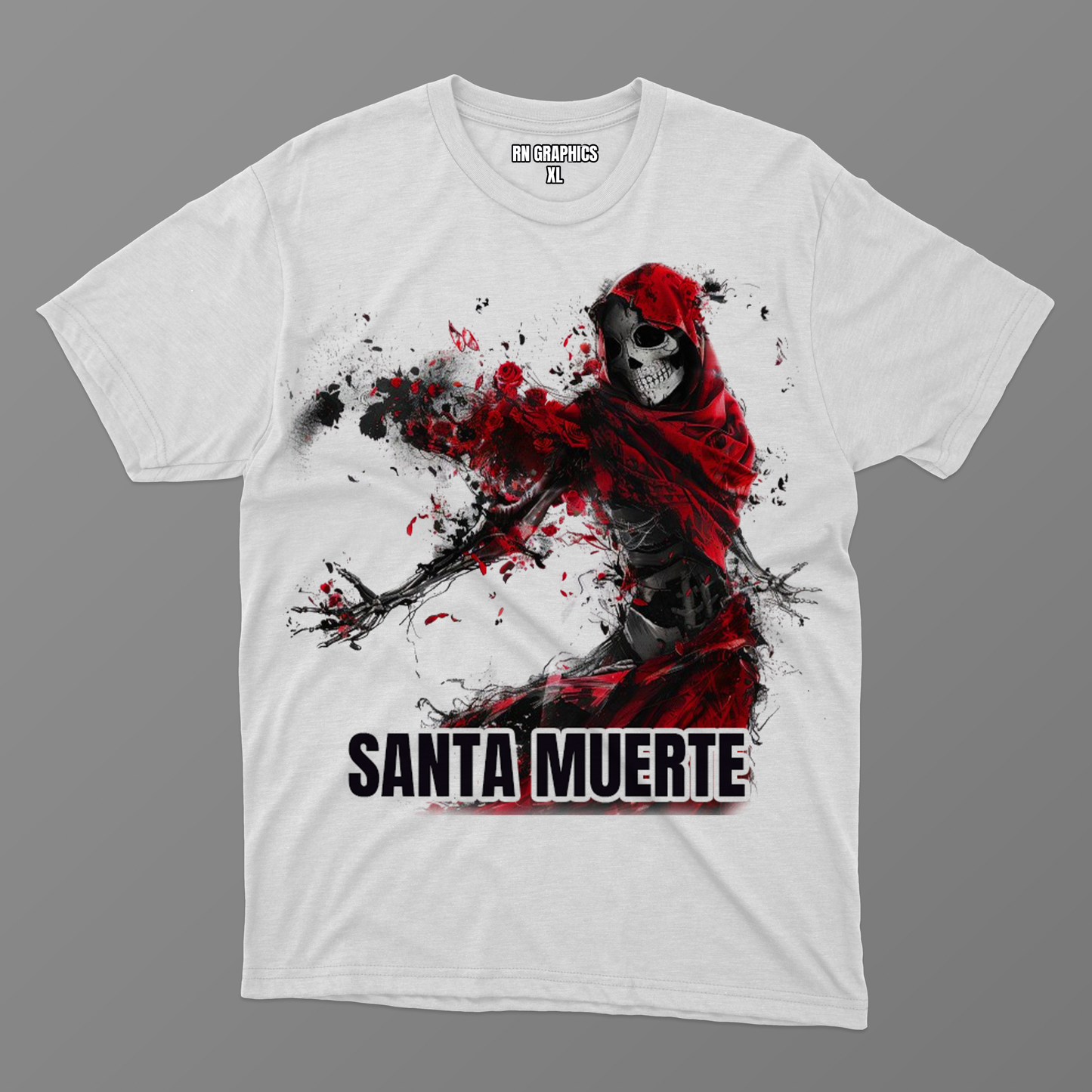 Red Santa Muerte Tee